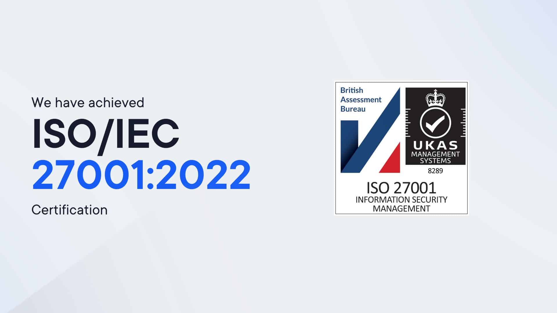 Digital Matter Achieves ISO/IEC 27001:2022 Certification